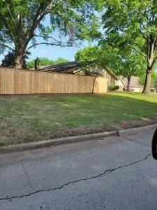 Wood privacy fencing Fenton MO