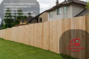 Privacy Fence Contractor Fenton MO