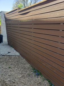 horizontal privacy fence fenton mo