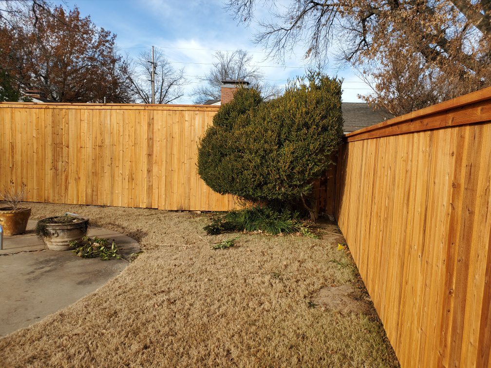 beautiful wooden privacy fences in fenton mo